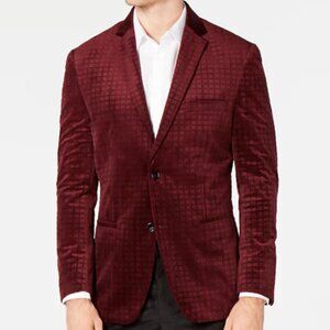 Alfani Men's Velvet Two-Button Blazer, Created for Macy's